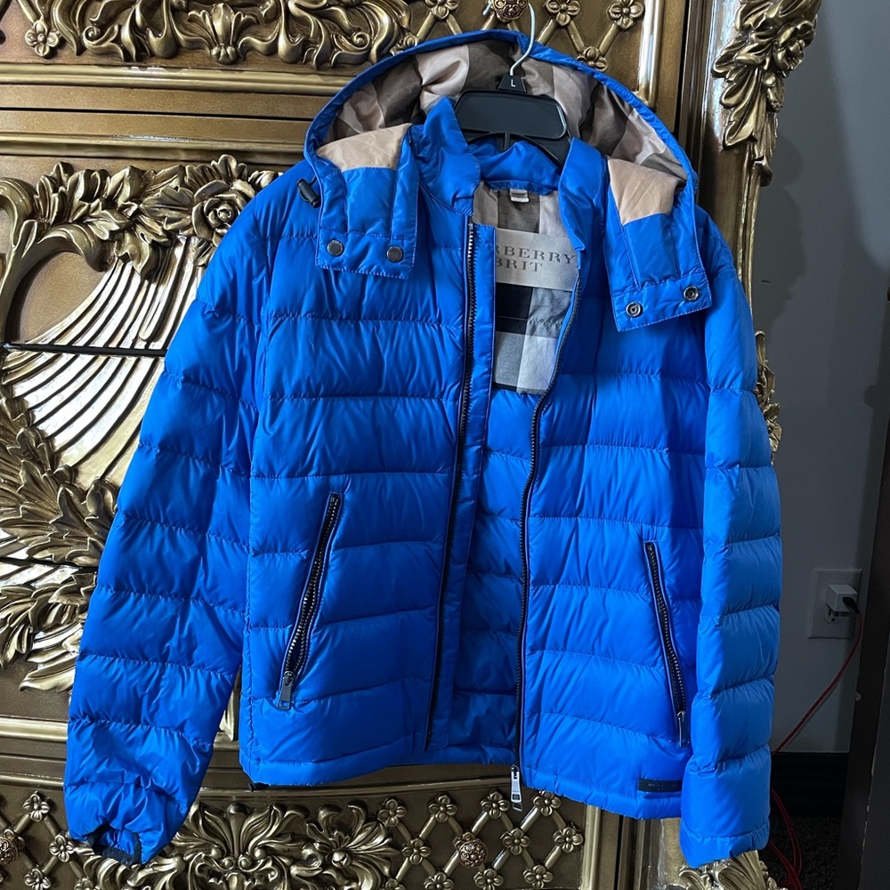 Burberry men’s puffer jacket